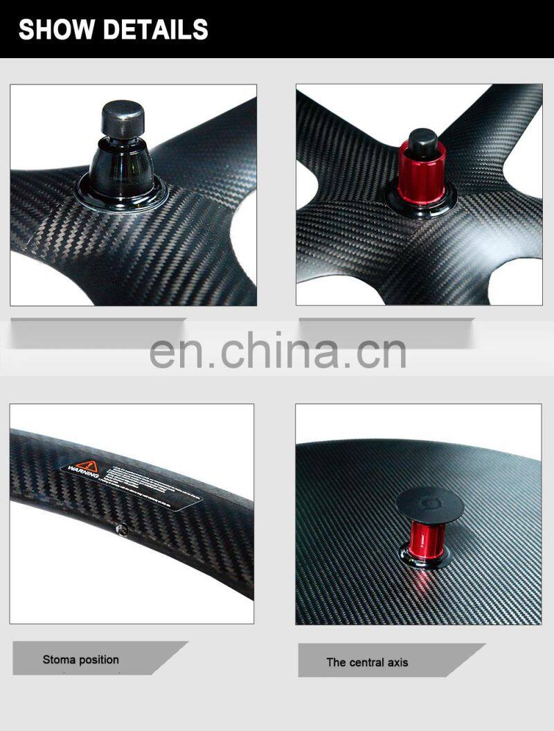 700c Carbon Wheel Clincher Tubeless Disc Rear Wheel Rim 24mm With Custom Logo