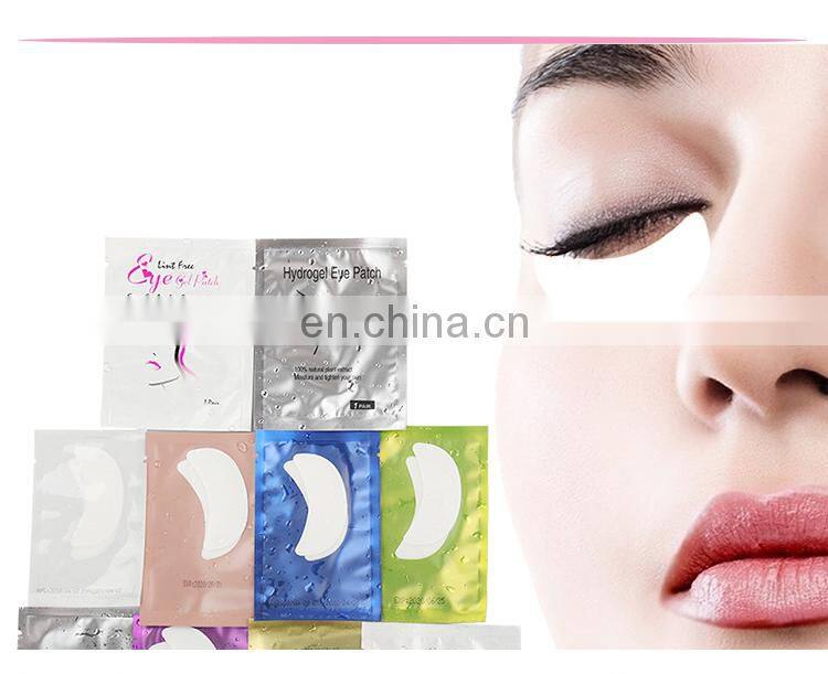 Hydrogel Patch Eyelash Lint Free Eyepatches Gel Lash Eye Pad Eyepads For Eyelash Extensions