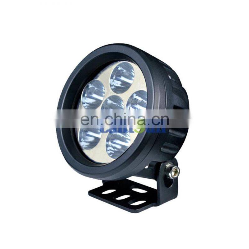 led lamp spotlight factory supplies Lantsun Led lighting 3.5 inch LED work light 10-30V 6x3w 18W IP68 aluminum alloy