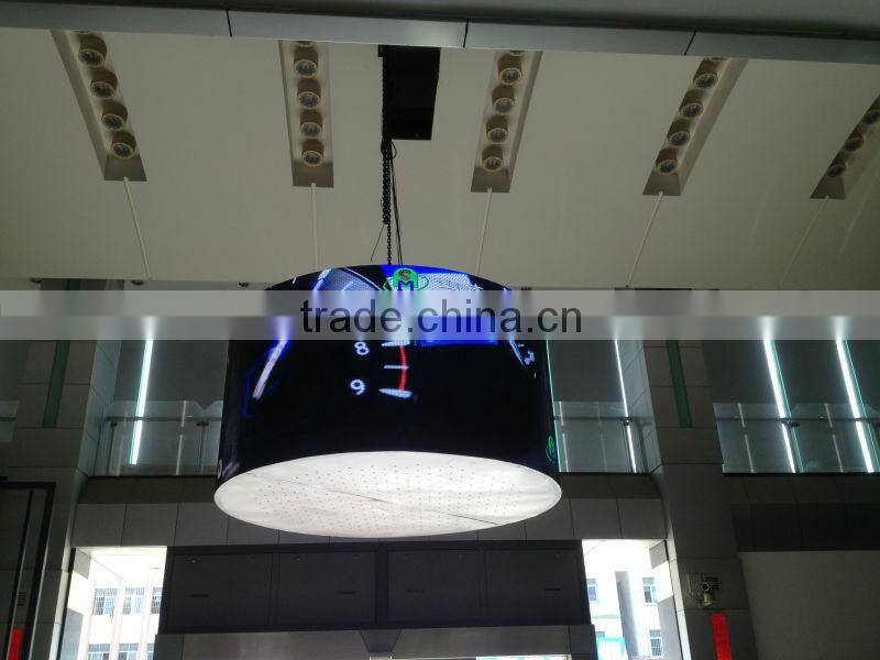 P5 column indoor full color decoration electron led display screen