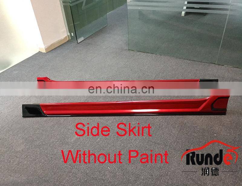 Runde Car Modification Excellent ABS Material MG6 Front Bumper Lip Side Skirt Spoiler Suitable For New Morris Garages 6 Body Kit