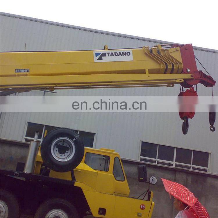 5Used truck crane Tadano GT550E,Tadano 65ton truck crane on sale in Shanghai