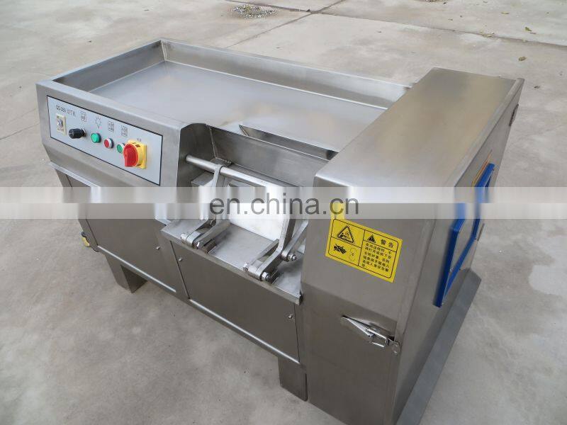 High Speed Mutton Beef Block Dicing Cutter Frozen Poultry Meat Cube Cutting Machine