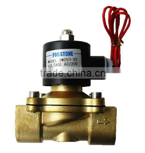Oil brass water solenoid valve