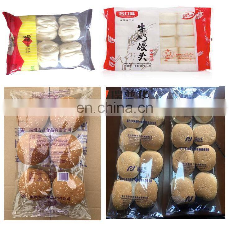 High Quality Full Servo Pillow Type Frozen Food Dumpling Pizza Hamburger Automatic Flow Packaging Machine