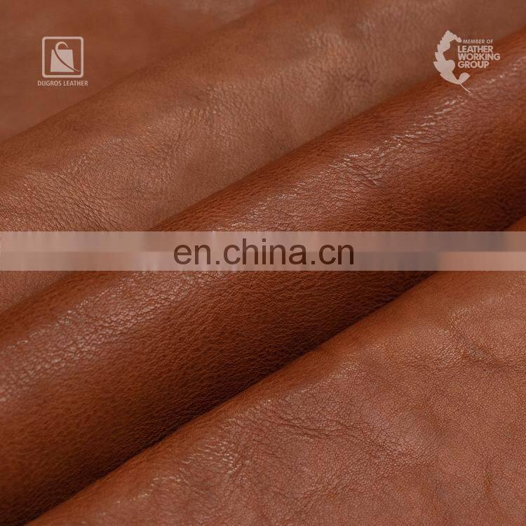 1.4 mm Thickness Natural Vintage 20 sqft Full Grain Vegetable Tanned Genuine Leather Supplier
