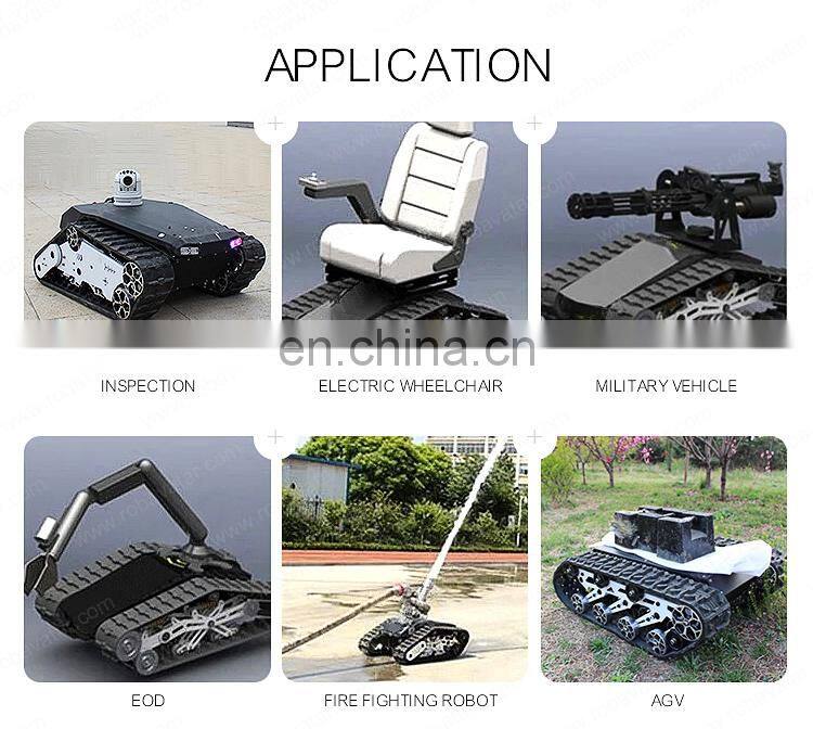 military surveillance robot chassis