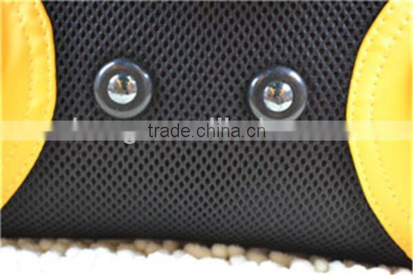 Kneading dual head massager for shiatsu massage