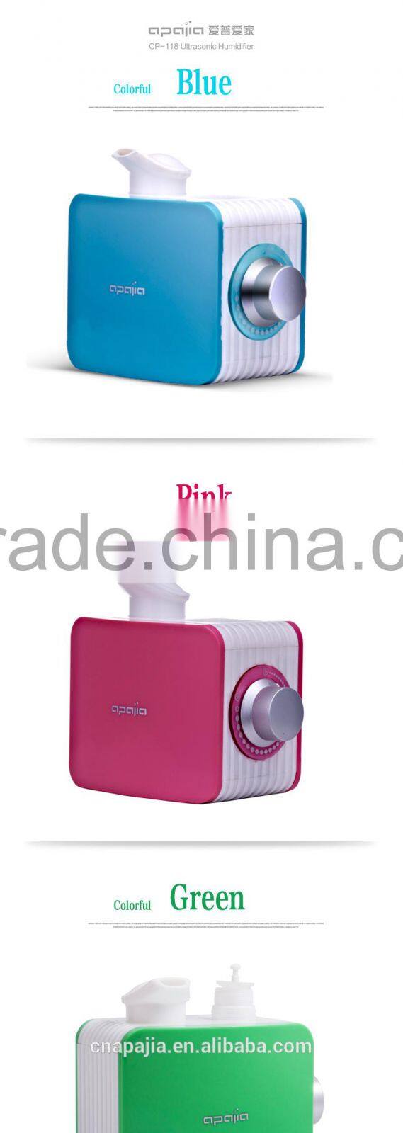 battery on water bottle humidifier
