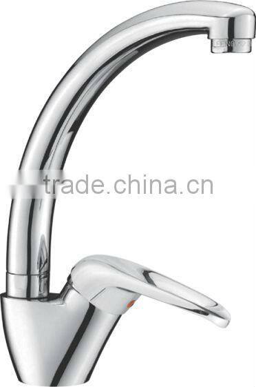 Brass kitchen mixer, single lever kitchen faucet, JKD2138-055