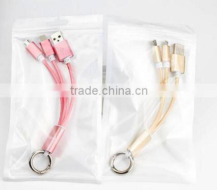 portable Customized Double Speed Fast Charge22awg 2A 5Pin Micro USB Cable For MFI Certified Manufacturers