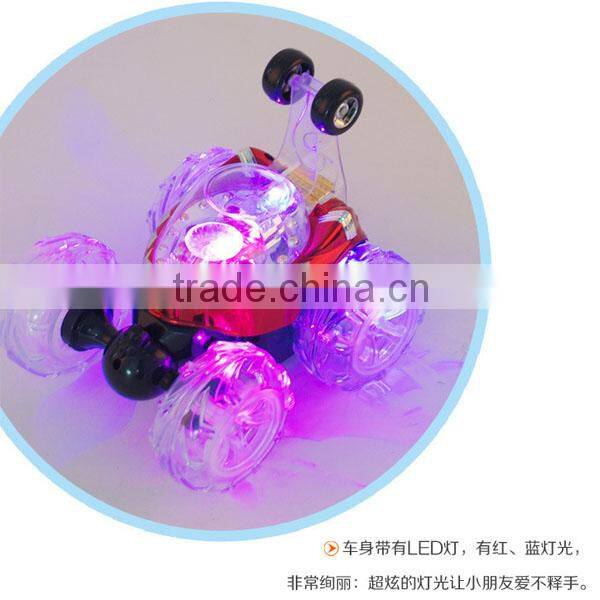 RC Stunt Car with steering wheel, with flash light and music, rc stunt hobby car, rc toys