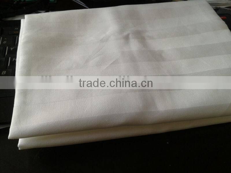 Europe size white cotton beding fabric