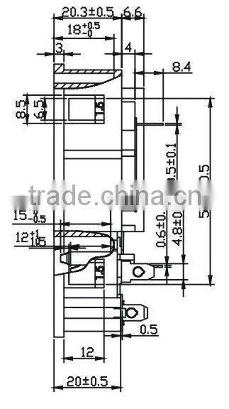 IEC socket am2 ddr3 motherboards with puse holder