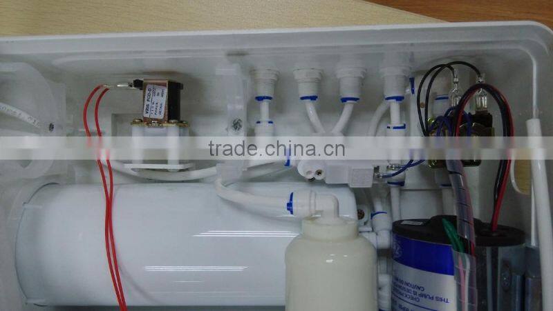 water treatment system machine 3.2G water worker/tank + three 3 faucet ceramics goode-neck