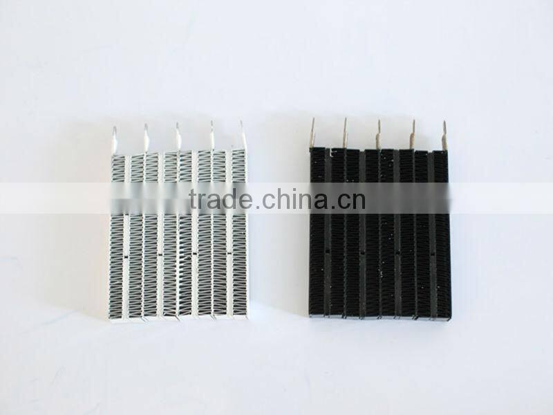 PTC electric heating elements for dehumidifiers