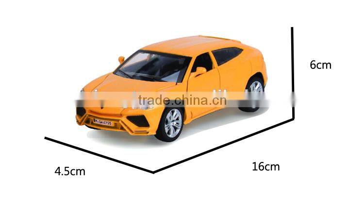 1:28 model alloy car pull back race car toy