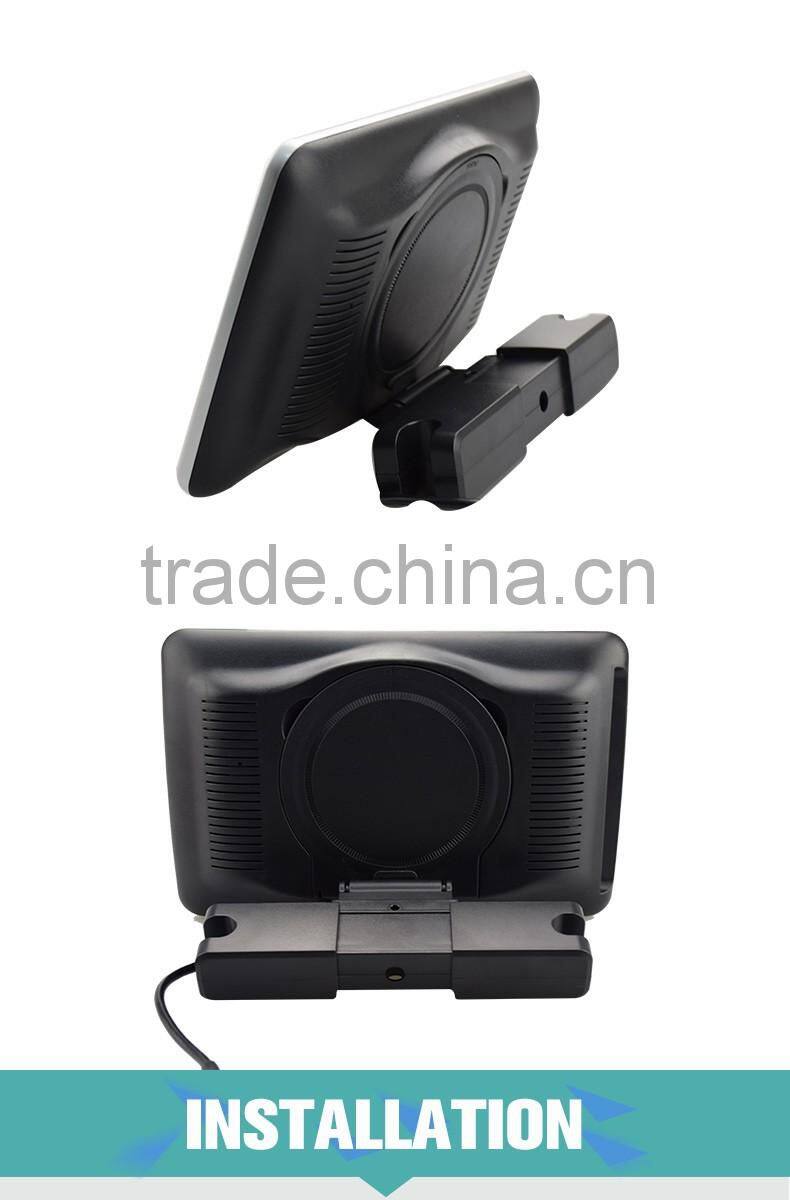 Touch Screen High Resolution 1024*600 10.1 inch car lcd monitor with hdmi input