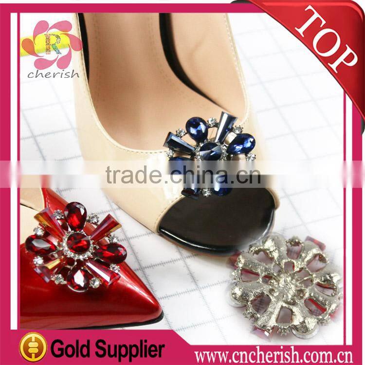 New fashion rhinestone shoes flower ornament & jewelry shoes accessories