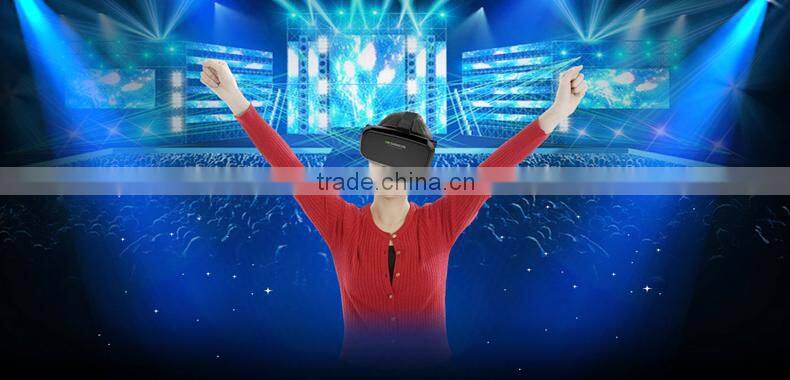 Good price plastic vr headset for smartphone 3d virtual reality glasses