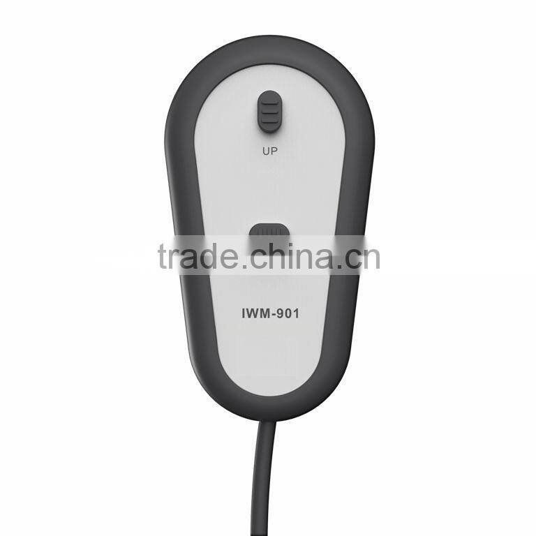 Power elevating wall mount interacitve whiteboard stand