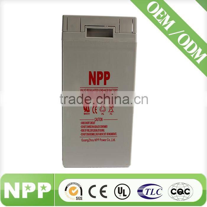 2v600ah AGM oem long life battery rechargeable for ups