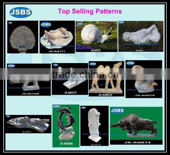 big outdoor indian marble elephants