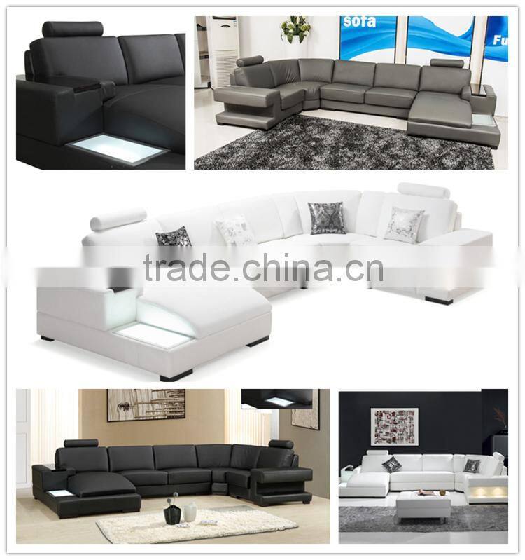 u shaped leather sectional sofa material