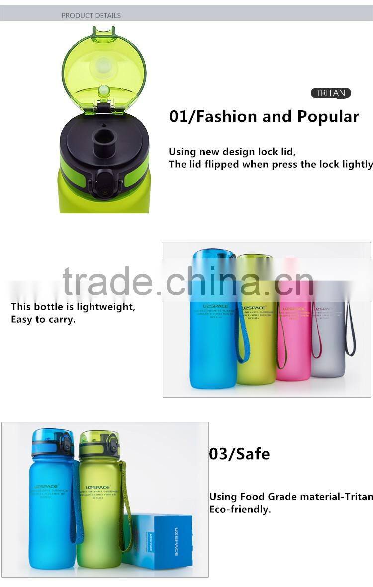 Plastic eastman tritan BPA free 650ml outdoor water bottle