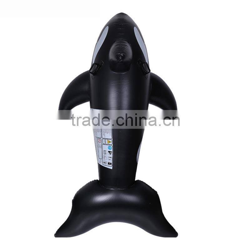 Promotional PVC inflatable Aliens with red color