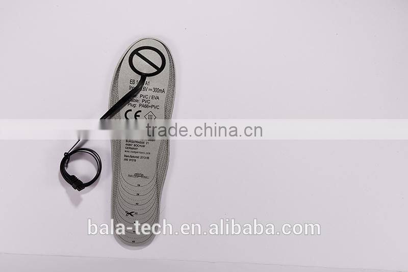 li-on battery heated insole