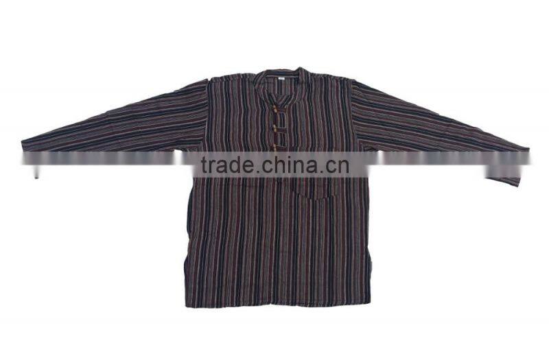 Loose Stripe Cotton Yoga Pant