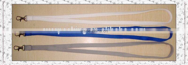 Polyester tube lanyard for ID card holder