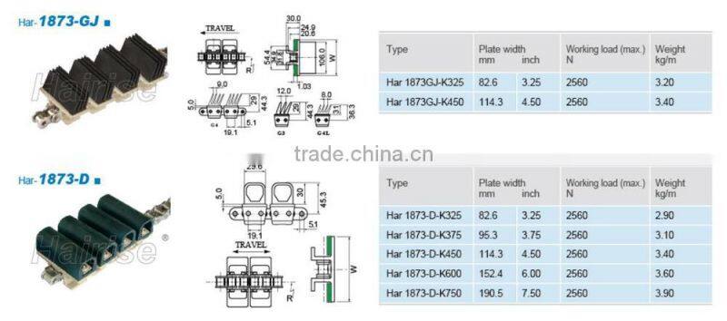 food Industry glass bottle sterilization machine transmission chain