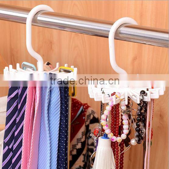 plastic tie hanger belt hanger with hooks tie rack belt rack