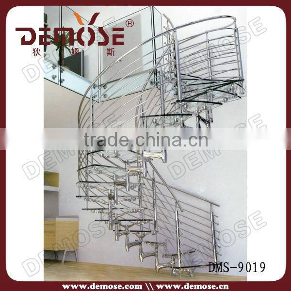 foshan staircase glass railings designs for sale