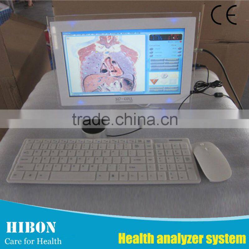 Intelligent Portable Touch Screen Health Analyzer Hi-Tech New 3D Nls Body Composition Analyzer