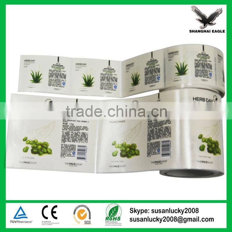 Eco friendly Self-adhesive Paper Product Labels