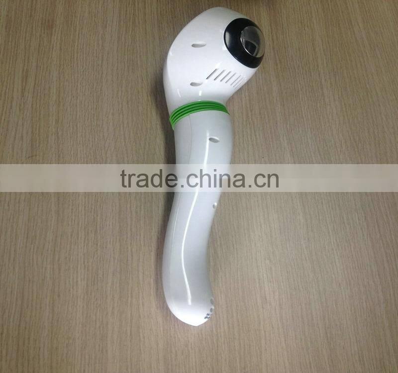 rechargeable handheld massager vibration cold hot color light massager