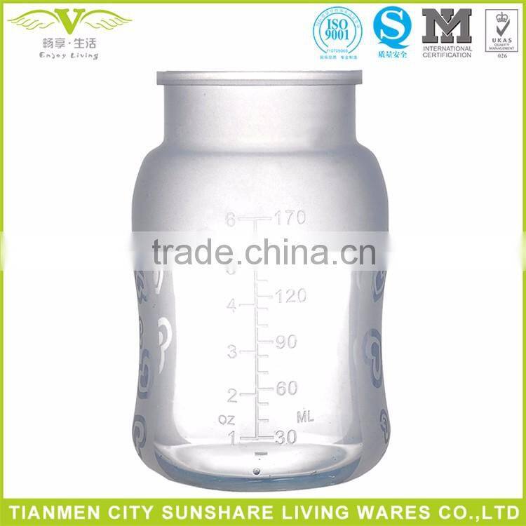 Soft Silicone Baby Feeder Bottle, Innocuous Silicone Baby Feeding Bottles With PP Cover And Handle