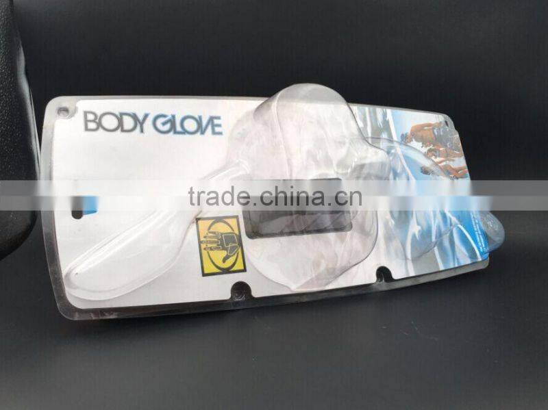 Stand vacuum forming plastic blister packs,stand clamshell blister