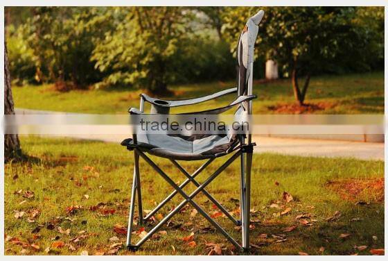 foldable outdoor fishing iron patio chair with EN581-1&-2