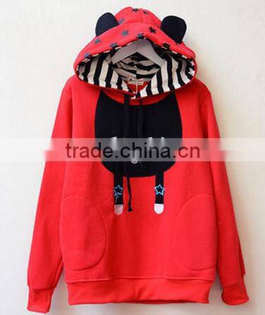 OEM CUSTOM CHINA cheap man's plain fleece pullover hoodie stone washed sweatshirt