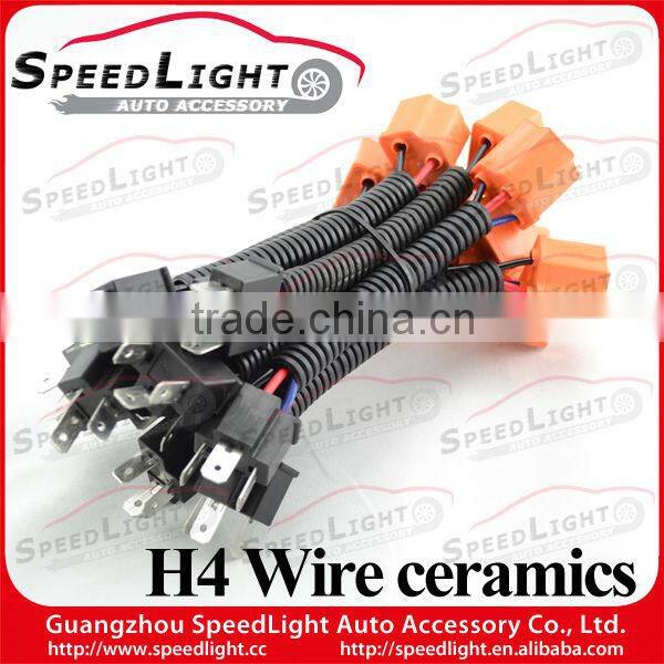 Best 9007 Wire Ceramic Lamp Socket 12V 35W Hid Xenon Wire Harness