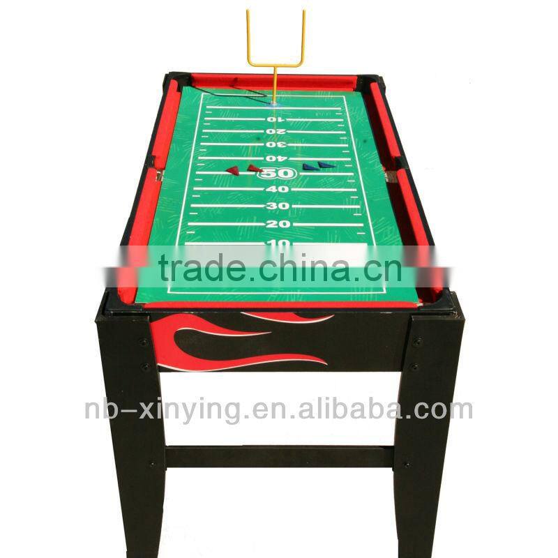 5 in 1 Multi-functional Table Game included soccer,pool table,table tennis,chess and backgammon