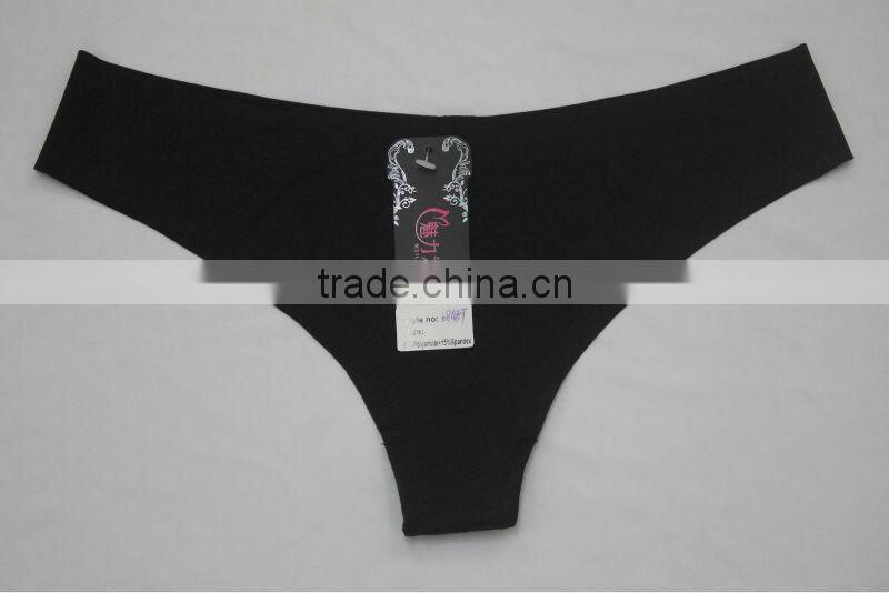 2014 Sexy Ladies Laser Cut Seamless Hot G String Pictures
