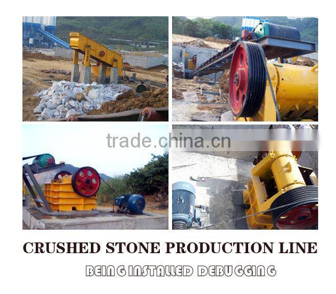 Iron ore crushing production line