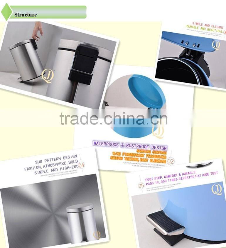 dust bin with cartoon printing