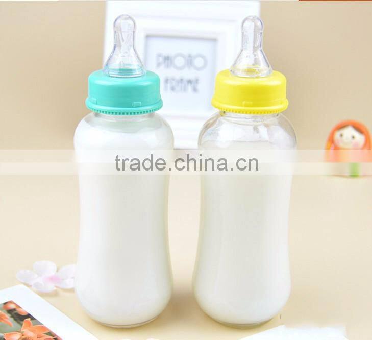 Eco-friendly FDA silicone baby feeding bottle/wholesale baby bottle