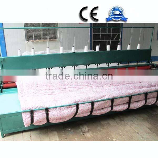 High effiency straight line quilting machine